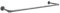 Natural Goods Berlin Kleider-Stange Pipe GARD Wall | Einfache Wand-Montage | Garderoben-Stange im Industrial Design | Kleider-Stangen aus Metall | DIY-Garderobe Temperguss | T30cm * B120cm