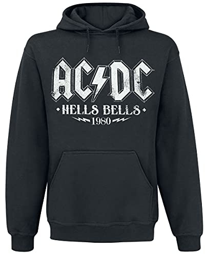 AC/DC Hells Bells 1980 Männer Kapuzenpullover schwarz