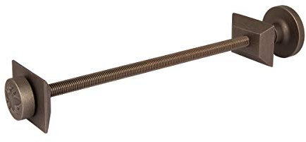 Castrads Whitworth Radiator Wall Stay, Natural Pewter