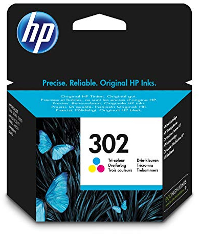HP 302 Colour Ink Cartridge - F6U65AE