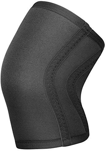 Ginocchiera professionale a compressione, spessore 7 mm, in neoprene, supporto per sollevamento pesi, powerlifting, squat, cross fit, allenamento in palestra, riduce dolore e gonfiore, sensazione più