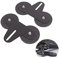 Willpower 2PCS Magnetic Mounting Brackets Universal Sucker Holder Magnet Base Mount for LED Light Bar Off Road Driving Light Fog Lights LED Work Light LED Pods on Hood Roof