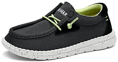 Bruno Marc Mocasines Niño Zapatos Casuales Chicos Loafers,Size 36,Negro,SBLS2213K