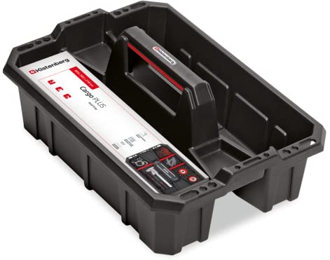 Handyman Caddy Tray Box Housekeeping Cleaners Tote Tray Basket with Handle Carry Grips - Under Sink Kitchen Storage Caddy for Cleaning Products Cleaners Carrier Tool Organiser (Pro 50cm x 35cm)