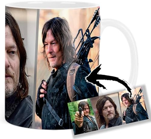 MasTazas The Walking Dead Norman Reedus Daryl Dixon Taza Ceramica Mug