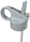 SHO Reusable Straw Lid for SHO Bottle - 750ml/1000ml - BPA Free (Grey, 750/1L)