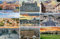 Postkarten-Set Rom: 9 einzelne Karten (Grußkarten) - Fotomotive u.a. Kolosseum, Petersdom, Piaza del Popolo, Denkmal Vittoria Emanuele, Petersplatz, Forum Romanum - Fotos/Bilder/Souvenirs