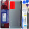LUVSS Vitre Arrière pour Xiaomi Mi 11T / 11T Pro Noir Coque Cache Batterie, Adhésifs, Kit Outils, Guide De Réparation