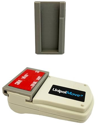 Supporto Auto per Unipol Move - Clip adesiva - Sistema fissaggio Adesivo con nastro - Gancio di supporto porta Unipol Move