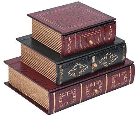 HURRISE Schmucktruhe, Elegante und Luxuriöse Schmuck-Geschenkbox aus Faserplattenmaterial, für Armband, Halskette, Schmuck, Ohrringe