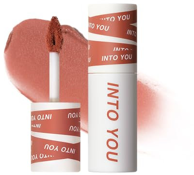 INTO YOU Flüssiger Matt Lippenstift, Langanhaltend mit Kussechter, Intensiver Farbabgabe, EM05
