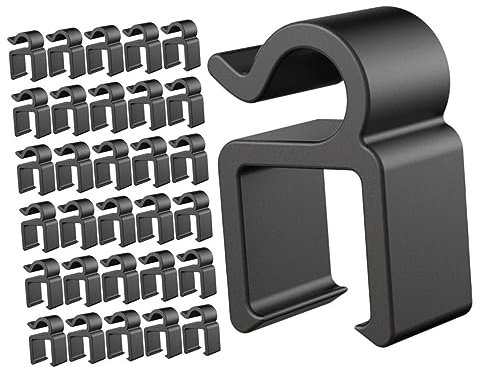 VICASKY 40pcs Mic Stand Arm Clip Phone Bracket Cable Clip Universal Microphone Cable Fixing Holder