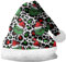 LILIHOT Weihnachtsmann Mütze 2024 Weihnachtsmütze Kinder Erwachsene aus Plüsch Lustig Nikolausmütze Zipfelmütze Wichtelmütze Weihnachtskugeln Weihnachtsbaum Weihnachtsoutfit S-M,Black
