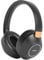 Hybrid Active Noise Cancelling Bluetooth Headphones Over Ear,60H Playtime,Hi-Res Audio, Deep Bass,Foldable Lightweight Bluetooth 5.3 Headphones for Travel/Office/Cellphone/PC (Black)