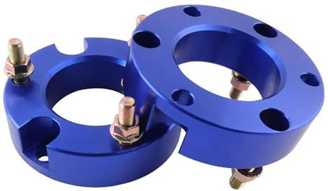SADQRG Roue Entretoise avec Boulon Accessoires Suspension 32 mm pour Toyota pour Hilux pour REVO GUN125 GUN126 2015 Kit Levage nivellement entretoise Amortisseur Ressort Avant 25mm Elargisseur(32MM)