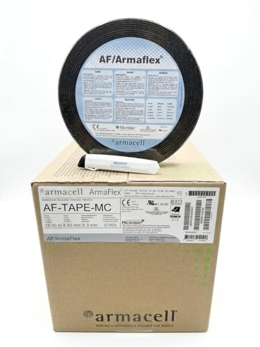 12 Rollen (1 Karton) Armaflex AF Klebeband / Tape + Original ISOFIT Cuttermesser
