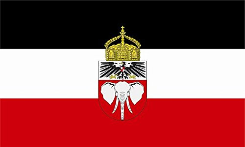 U24 Flagge Fahne Deutsch Kamerun mit Krone 90 x 150 cm