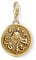 Thomas Sabo Damen Herren-Charm-Anhänger Sternzeichen Jungfrau Charm Club 925 Sterling Silber vergoldet 1657-414-39
