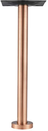 Pied de support de meuble Hauteur 70-110cm, Pieds de Support de Table de Pied de Meuble en Or Rose, avec Pieds de Table antidérapants Barre de Support Pieds