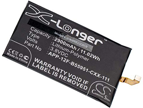 vhbw Akku kompatibel mit CAT/Caterpillar S30 Handy Smartphone Telefon (2900 mAh, 3,8 V, Li-Polymer)