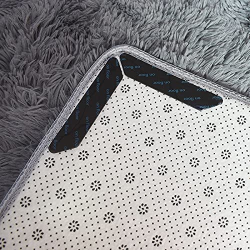 Ylndswz Teppich-Greifer, rutschfest, waschbar, rutschfeste Teppich-Aufkleber für Teppiche, Anti-Curling Teppich-Pads (8 Stück)