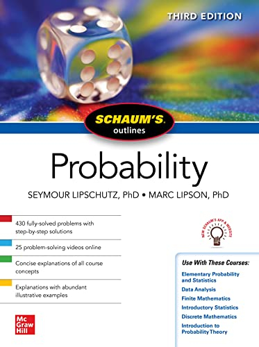 Schaum's Outline of Probability, Third Edition (English Edition)