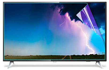 Anti-Blaulichtfilter TV-Bildschirmschutzfilter, der UV- und Blaulicht blockiert, reduziert Augenermüdung und Augenbelastung, für LCD-, LED-, OLED- und QLED-4K-HDTV/A / 32 Inches 698x392 mm