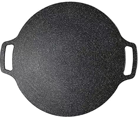 Orton Antihaft-Pfanne für koreanische Grills, rund, für Grill, rund, antihaftbeschichtet (Universal 30 cm)