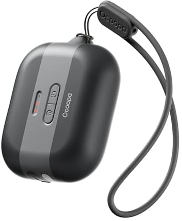 OCOOPA Wiederaufladbarer Handwärmer, Taschenlampe, Summer, 3-stufig einstellbare, 79g Superleicht, Tragbare Elektrische Taschenwärmer, Für Outdoor-Sportarten, Geschenk für Frauen Kinder Mann, Heatcube