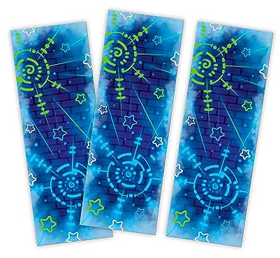 Minkocards 12 Lesezeichen Laser Tag Lasertag Mitgebsel für Kindergeburtstag Jungen Gastgeschenke für Jungensgeburtstag Mädchengeburtstag