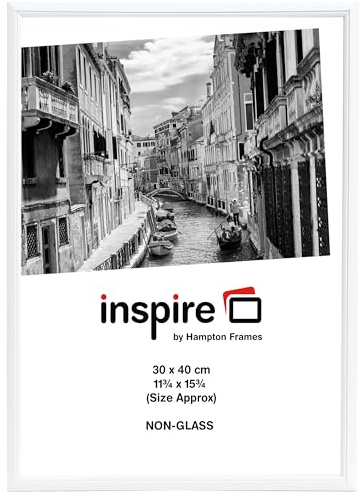 Hampton Frames EASYLOADER EAS3040WHPX-1PK Cadre photo Plexi (sans verre) 30 x 40 cm Blanc