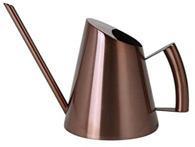 Regadera Plantas Regadera Para Plantas De Interior, Regadera De Acero Inoxidable, Herramientas De Jardinería Retro Para Riego De Casa, Regadera Para Bonsái Regador de Plantas ( Color : Bronzed , Size