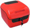 Motorradkoffer, Motorradkoffer, Universal-Motorrad-Heckbox, Abnehmbarer Roller-Motorradkoffer-Topcase, Tour-Gepäckbox, Heckträger, Abschließbar, Weiche Rückenlehne/Nachtwarnlicht/Befestigung