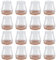 GXGM 16 Stück Stuhlbeinkappen Klein,Silikon Stuhlbeinschoner Rund,Schutzkappen Für Stuhlbeine Mit Umwickelte Filz,Filzgleiter Für Stühle (Fit:22-29mm)