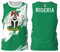 Basketball-Trikot mit Nigeria-Flagge, Team-Up-Sport, 3D-Volldruck-Design, Trikots, Schwarz , XL