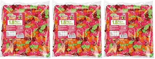 Krema Cocktail Mix Bonbons en Vrac 1,8 kg (Lot de 3)