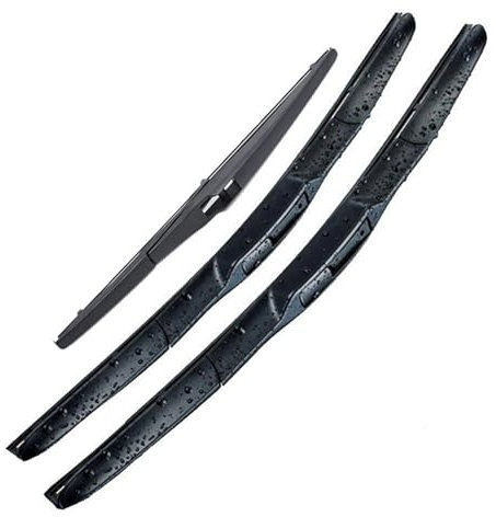 FIXCOR Wischerblätter-Set Für Toyota Für Corolla Für Verso 2001–2004 Windschutzscheiben-Bürste 66 cm 40 cm 35 cm Scheibenwischer
