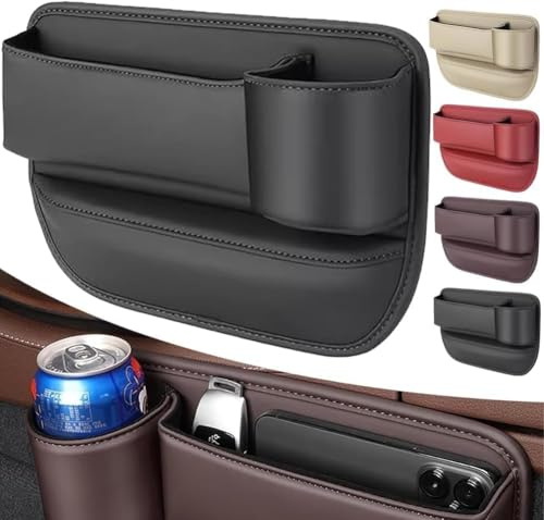 ZhanHY Aufbewahrungsbox Autositze Autositz Gap Organizer Storage Box für BMW Z4 Z4M E85 E86 E89 G29 E52 20i 30i M40i, Auto Seite Tasche Veranstalter Auto Zubehör