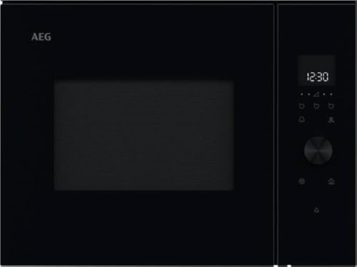 AEG TB5SM171DB Einbau-Mikrowelle, 800W, 17l, Push-to-Open, Uhr, schwarz