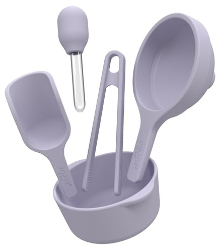 Kit Inicial Lila de Herramientas para Juego sensorial | Tuff Tray | Set de accesorios para bandeja sensorial | Actividades sensoriales y juegos de agua | Desde 18 meses