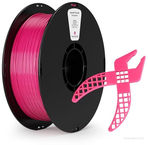 kexcelled TPU 64D Magenta Filament 1,75mm, Hohe Härte, 1kg | Hohe Verschleißfestigkeit, Gute Schichtbindung, elastisches 3D-Druckmaterial, Maßgenauigkeit +/- 0,05mm