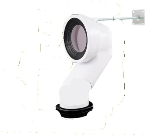 WC Pan Sewage Pipe Joint Home Plumbing Toilet Direction Connector Max 470mm Extendable Drain Renovation Outlet
