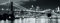 EuroGraphics Glasbilder Garderobe 30x80cm (Brooklyn Bridge Night)