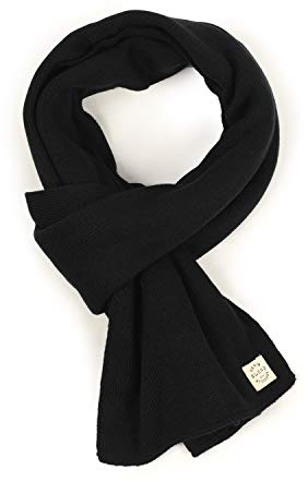 Blend BHScar Herren Schal Winterschal Feinstrick Unisex Onesize, Größe:ONE SIZE, Farbe:Black (70155)