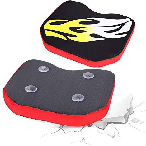 MAGT Kajak-Sitzkissen, dick, weich, für Kajak, Kanu, Angeln, Boot, Sitzkissen, bequem, wasserdicht, für Kajak, Outdoor, Camping (Farbe: Flame)