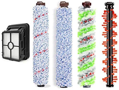 Reyee - Rulli per animali domestici, rulli multisuperficie, rulli per pavimenti in legno duro, rulli per tappeto e filtri aspirapolvere per lavapavimenti Bissell Crosswave 1866/1868/1926/1785
