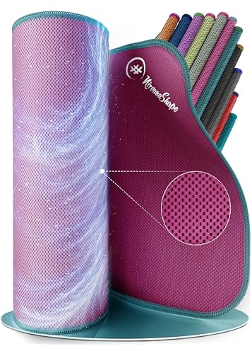 NirvanaShape Microfibra Asciugamano Rinfrescante Sportivo - Asciugamani per Palestra - Asciugamani Rinfrescanti Ideale per Sport, Corsa, Yoga, Golf, Escursioni - Gadget Estivi Telo Rinfrescante