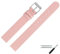 MARBURGER Uhrenarmband 12mm Leder Pink Glatt - Werkzeug Montage Set 2721243000120