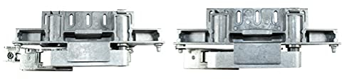 GU Schiebetür Laufwagen/Laufschuhe 968 DIN Rechts 150kg Ausführung incl. SN-TEC Montageschlüssel (GU 38519 & 9-42564 & 38529 R)