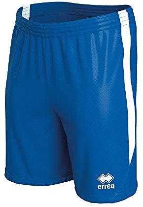 Errea Herren Ti-mothy Kinder Shorts, blau/weiß, XXS